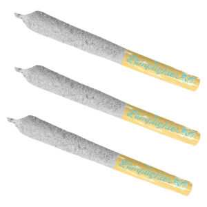YOOHOO YUZU 50 DIAMOND COATED INFUSED PRE-ROLL - 3x0.5g