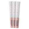 FLAVOUR BOMB 50 ATOMIC PEACH DIAMOND INFUSED PRE-ROLLS - 3x0.5g