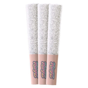 FLAVOUR BOMB 50 ATOMIC PEACH DIAMOND INFUSED PRE-ROLLS - 3x0.5g