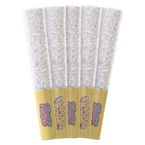 FLAVOUR BOMB 40 PINEAPPLE PUNCH DIAMOND INFUSED PRE-ROLLS - 5x0.5g