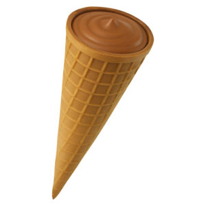 MILK CHOCOLATE LIVE ROSIN WAFFLE CONES