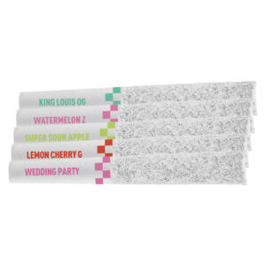 FLYERS FROSTED INFUSED FLIGHT PACK PRE-ROLL - 5x0.5g