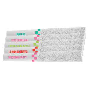FLYERS FROSTED INFUSED FLIGHT PACK PRE-ROLL - 5x0.5g