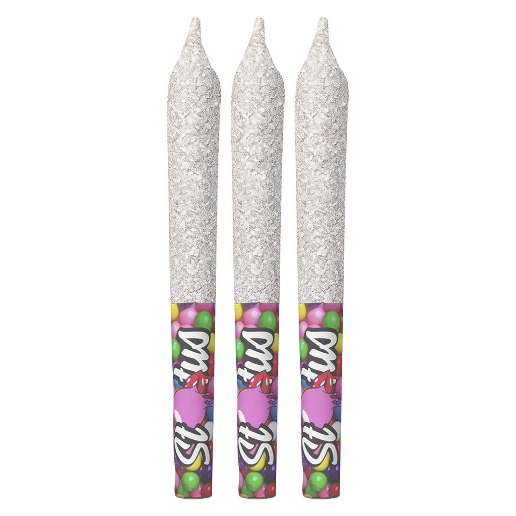 BUBBLE BUBBLE LIQUID DIAMOND INFUSED&DIAMOND COATED PRE-ROLL - 3x0.5g