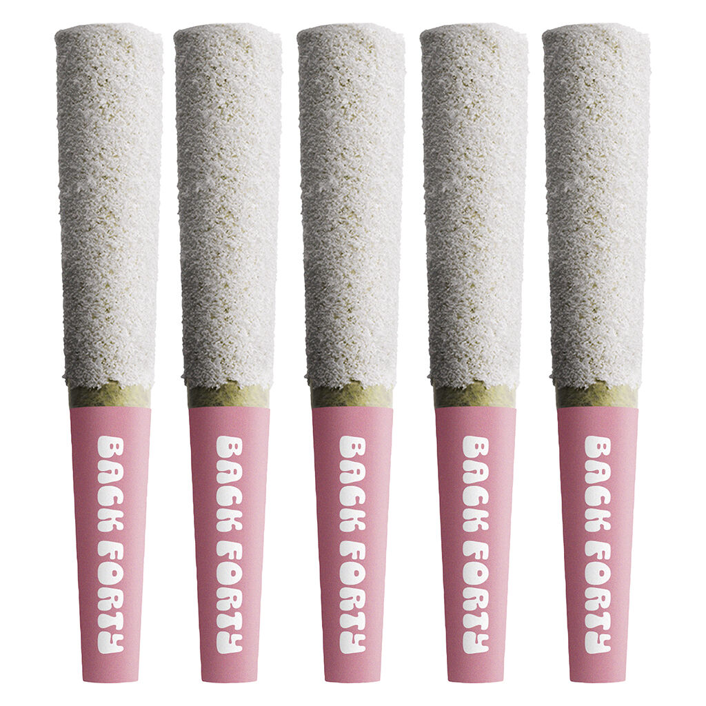 FROSTED ICICLES INFUSED PRE-ROLL - STRAWBERRY PINK - 5x0.5g