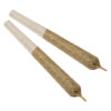 DEUCES SATIVA (WOW X GREEN CRACK) PRE-ROLL - 2x1g