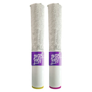 PEAR HERER + STRAWBERRY DIESEL THCA COATED INFUSED PRE-ROLL
