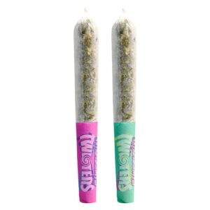 TWISTERS - RAINBOW BOOTY + BUBBA BOMB INFUSED PRE-ROLL